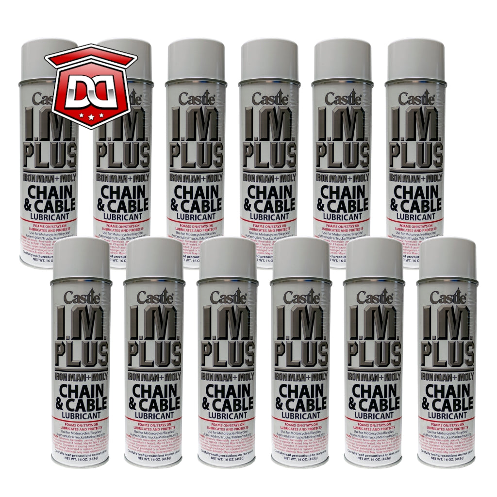 Castle I.M. Plus Chain & Cable Lubricant (Case of 12)