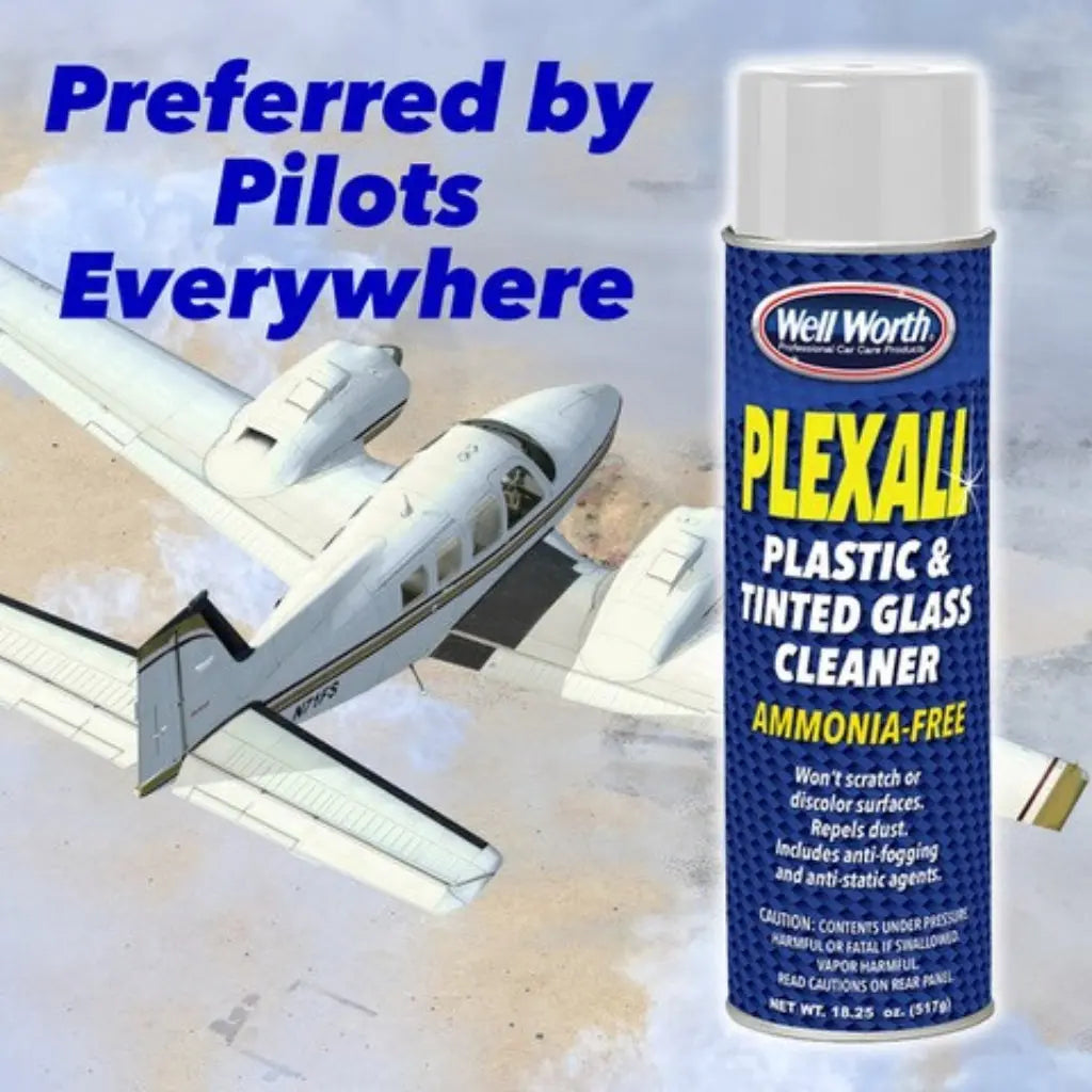 Well Worth PLEXALL™ Plastic Glass Cleaner (Case of 12) Well Worth