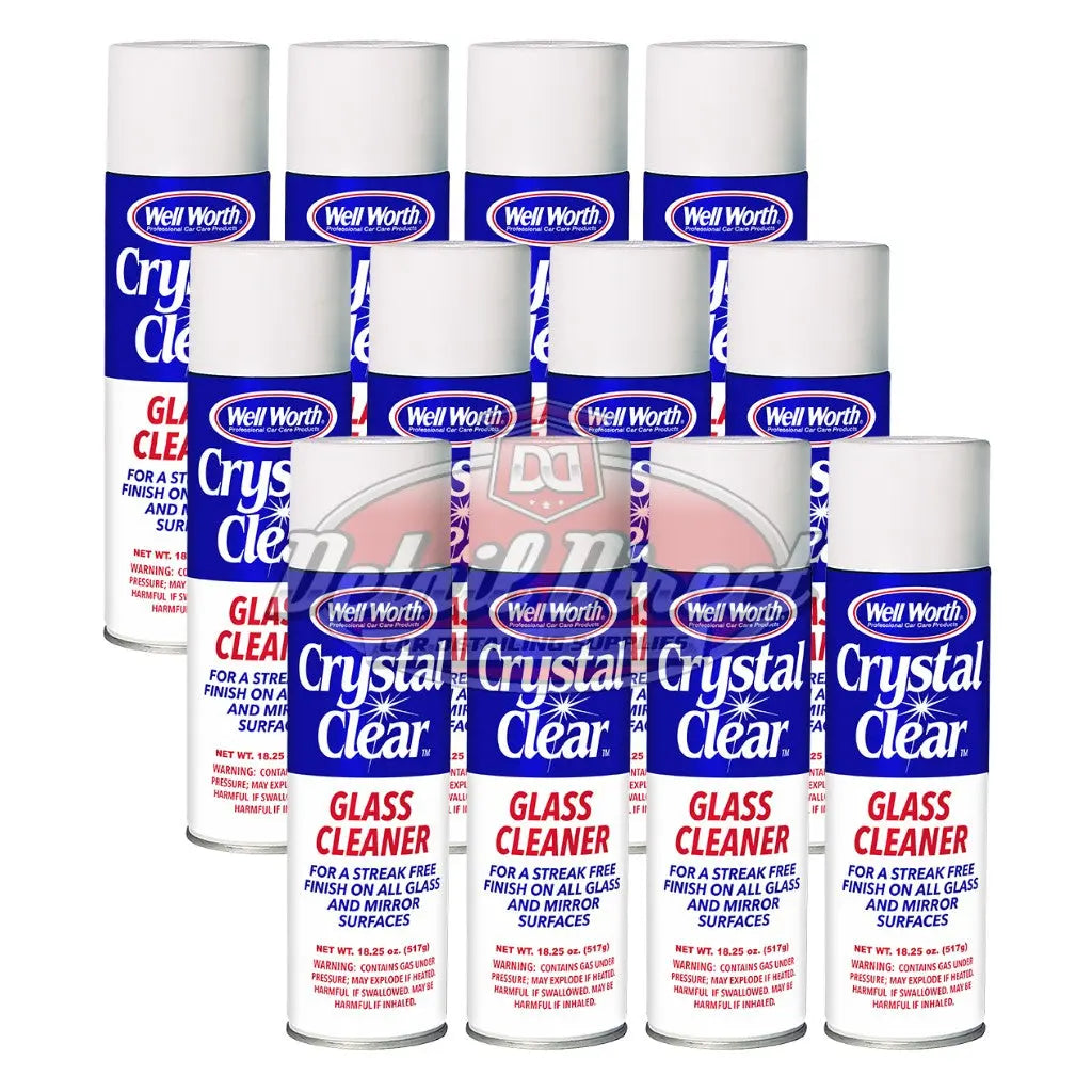 Well Worth CRYSTAL CLEAR® Aerosol Glass Cleaner (Case of 12) Well Worth