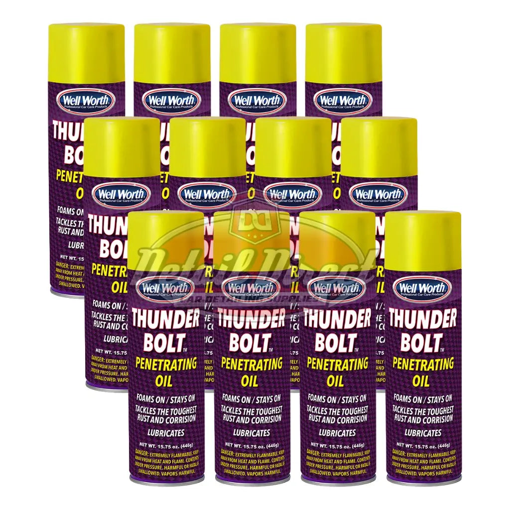 Well Worth THUNDERBOLT® Penetrating Oil 12 Pack Well Worth