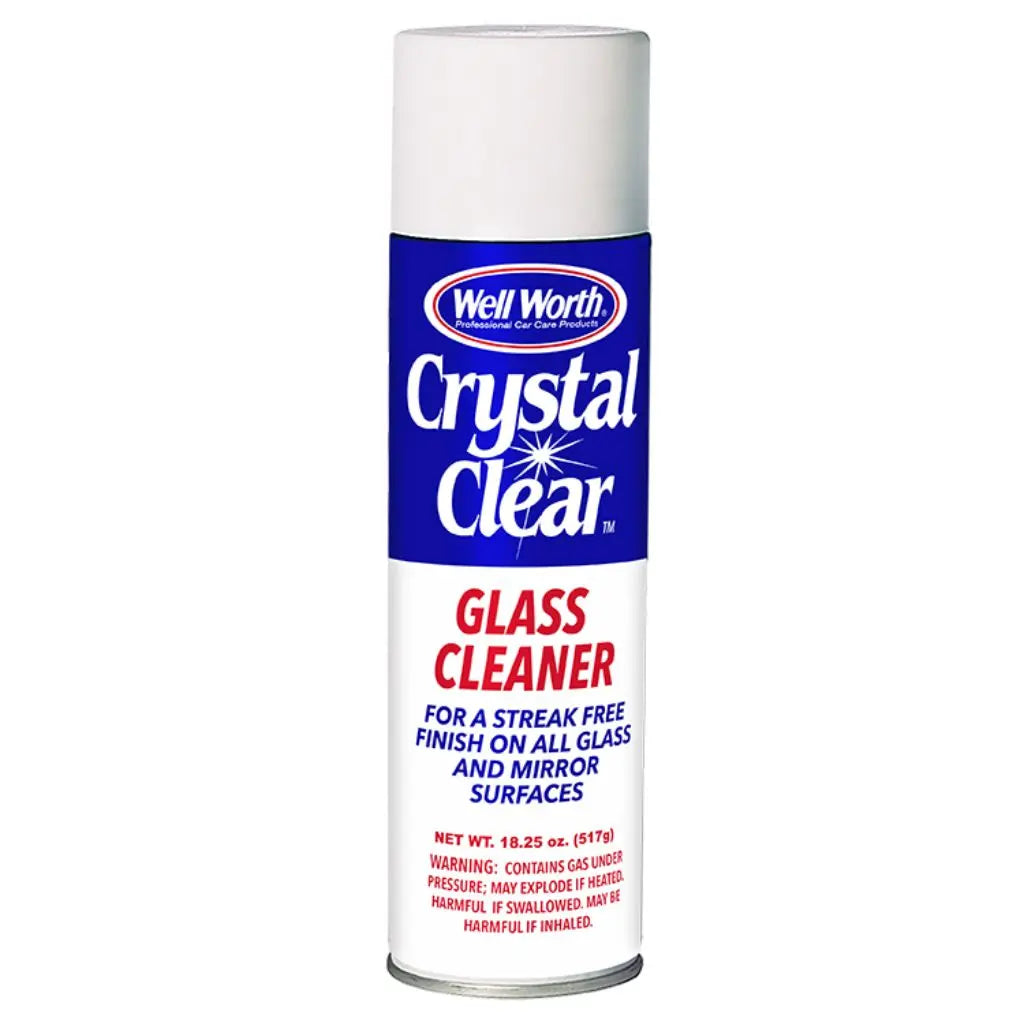Well Worth CRYSTAL CLEAR® Aerosol Glass Cleaner Well Worth