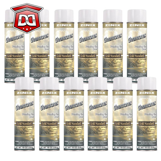 Zenex Gleamonex Aerosol Glass Cleaner (Case of 12)