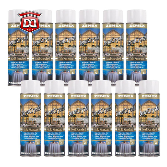 Zenex ZenaCrystal Aerosol Glass Cleaner (Case of 12)