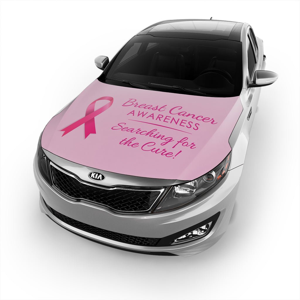 Breast Cancer Awareness Hood Cover - Detail Direct