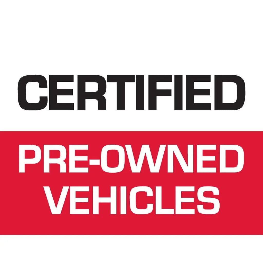 Certified Pre - Owned Vehicles (Red & White) Car Flag - Detail Direct