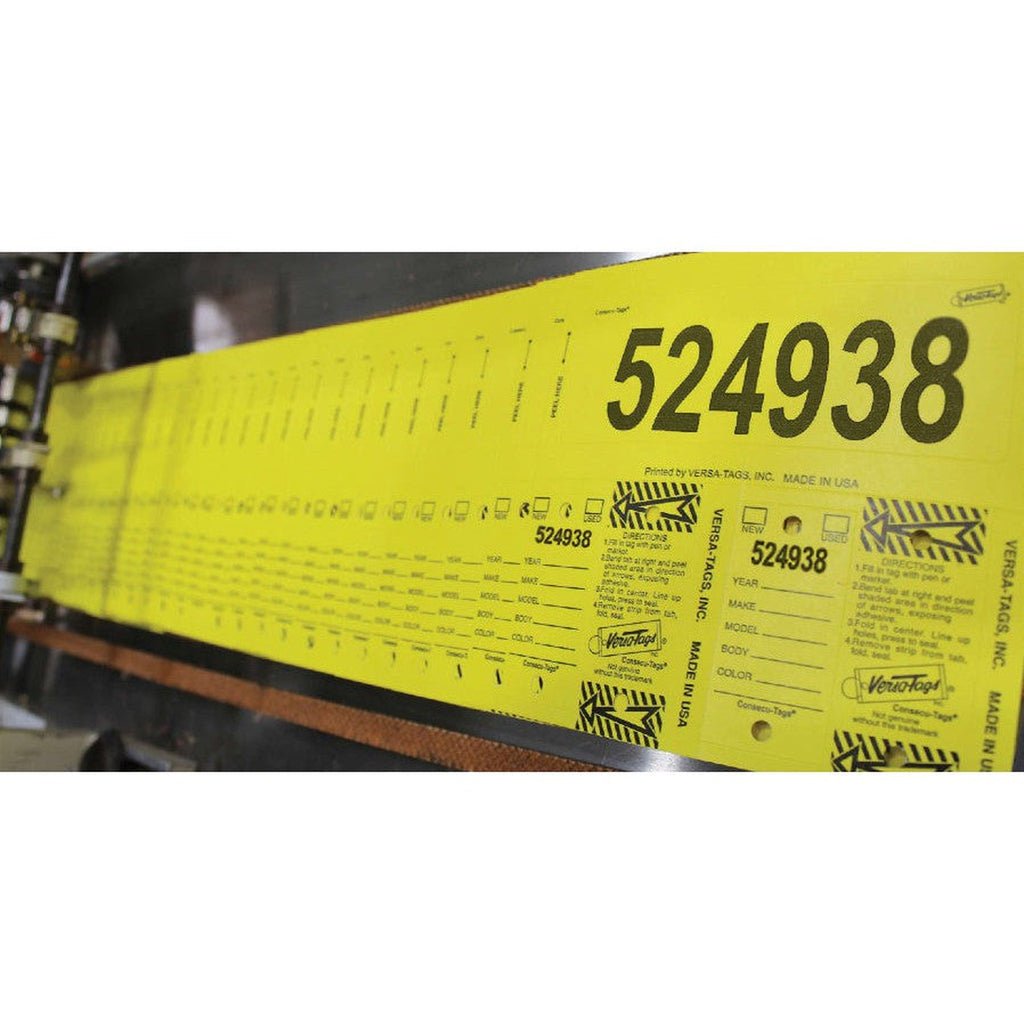 Consecu - Tags Key Tags by Versa Tags (Package of 125) - Detail Direct