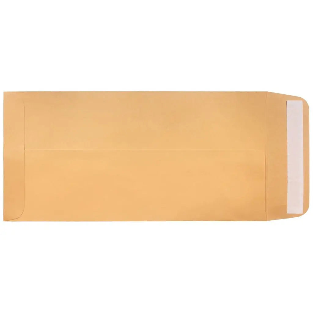 Custom Self Seal Brown Kraft License Plate Envelopes - Detail Direct