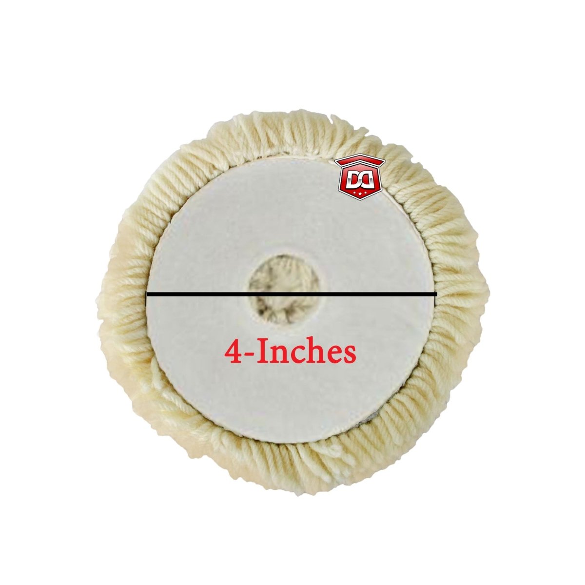 DETAIL DIRECT 4-Inch Wool & Wool Blend Buffing Pads - Detail Direct