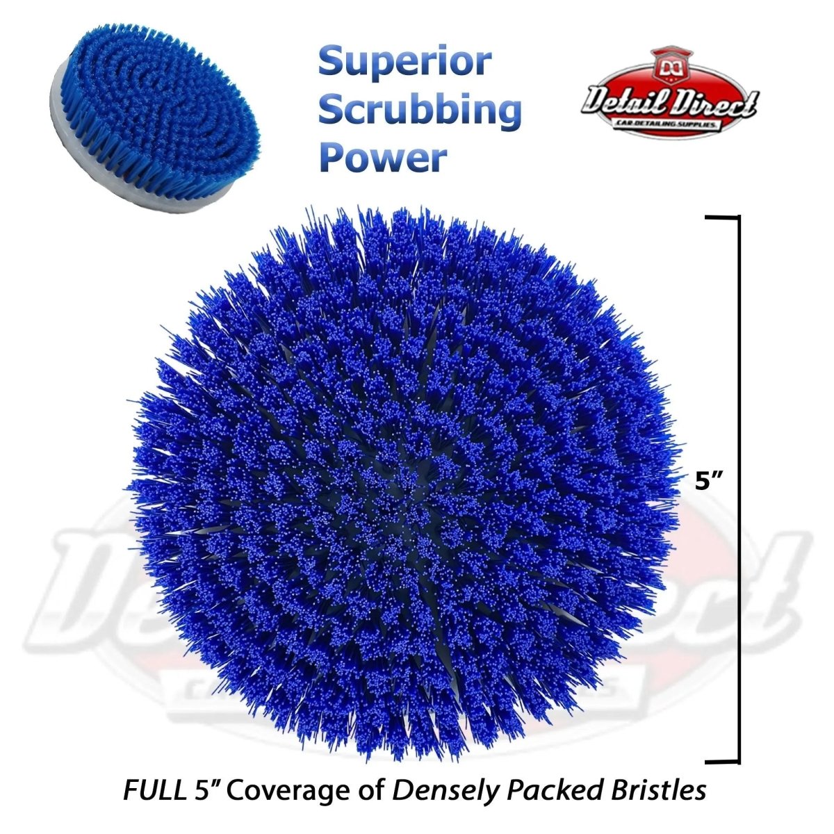 DETAIL DIRECT Carpet Cleaning Brush for Dual Action Polisher - Detail Direct