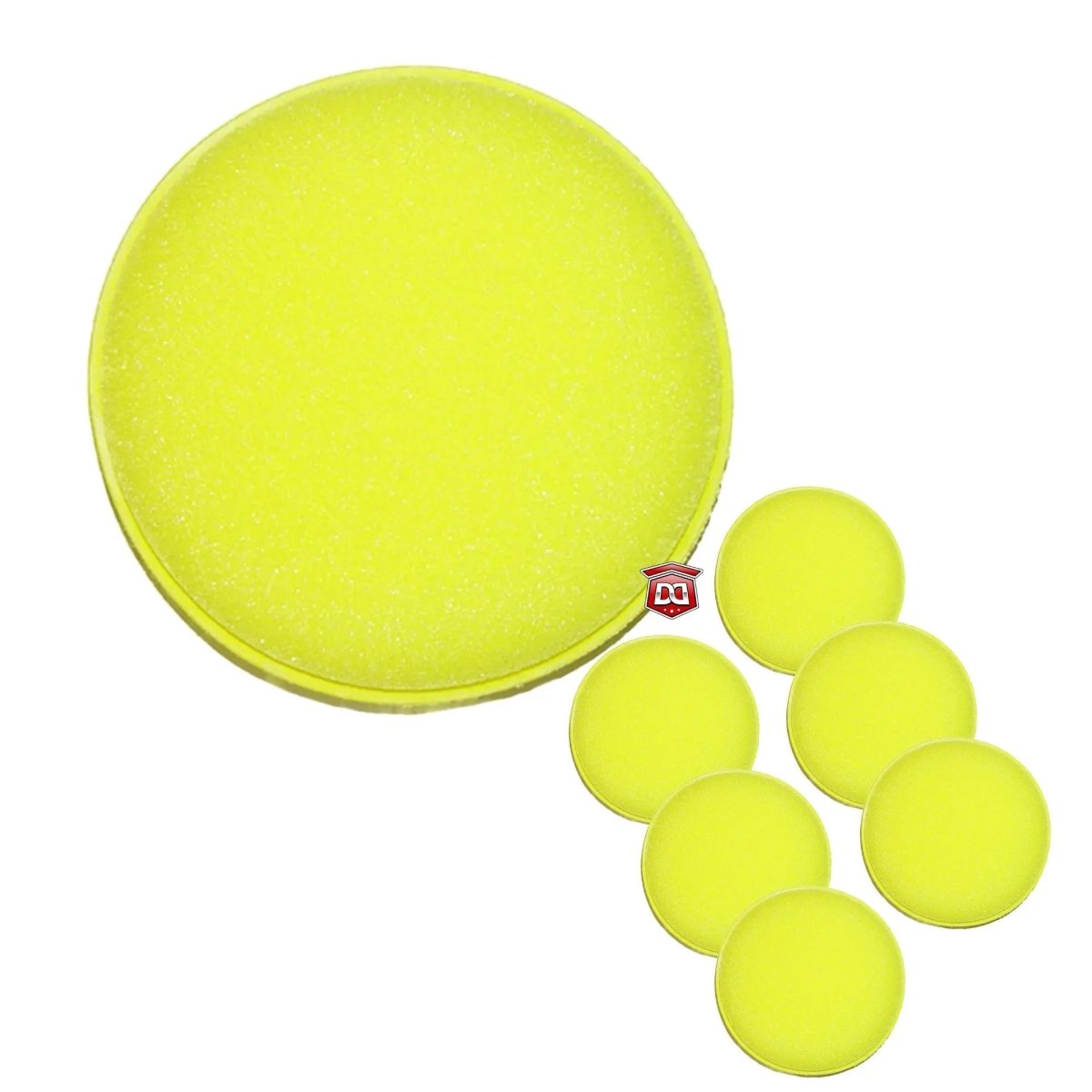 DETAIL DIRECT Foam Applicator Pads 4 Inch Round (6 Pack) - Detail Direct