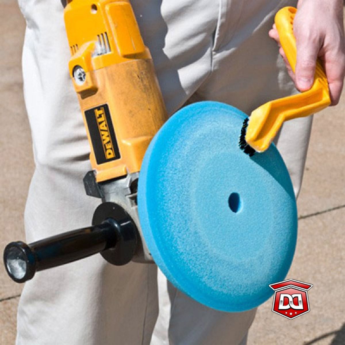 DETAIL DIRECT Foam Buffing Pad Cleaning Brush - Detail Direct