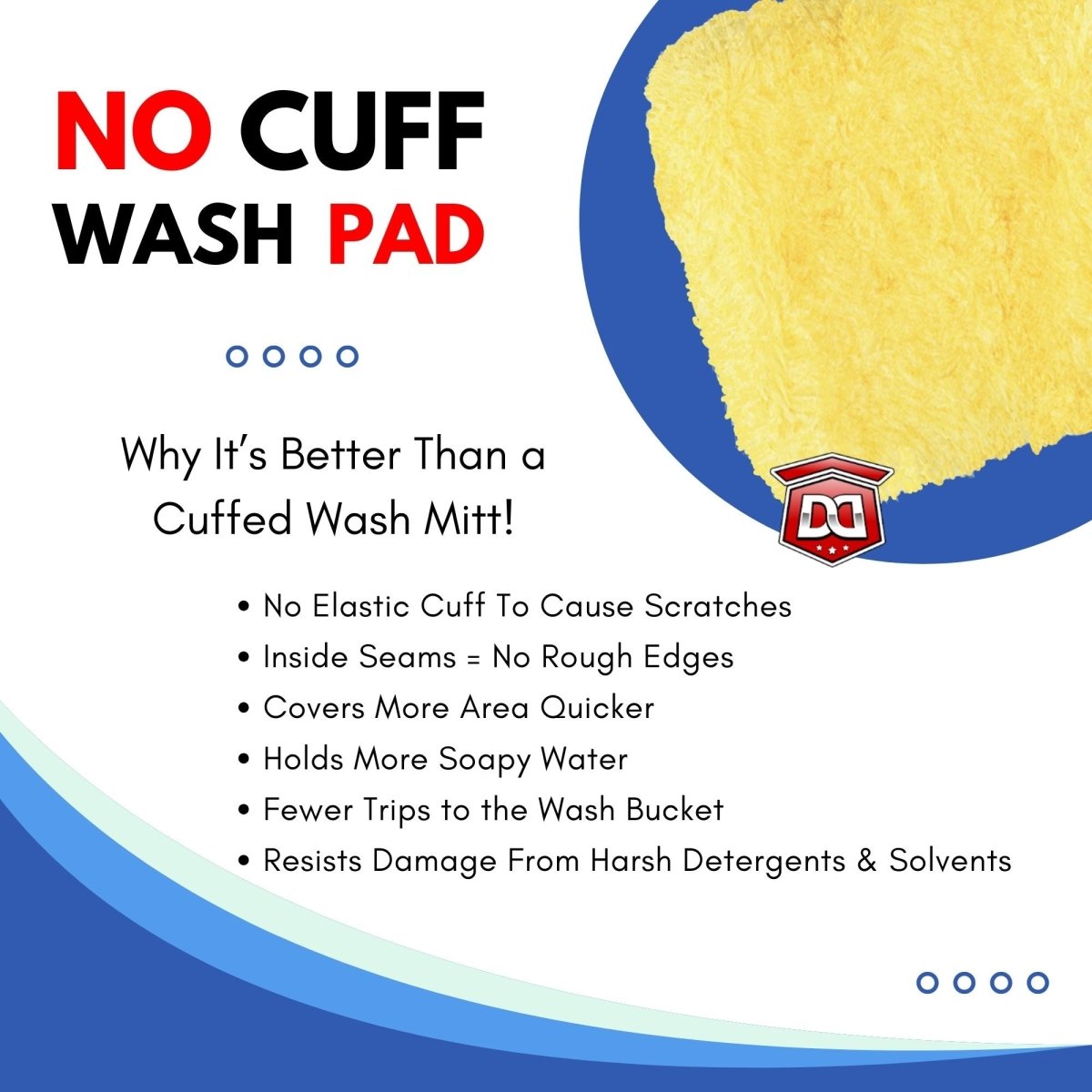 DETAIL DIRECT Gold Car Wash Pad - Detail Direct