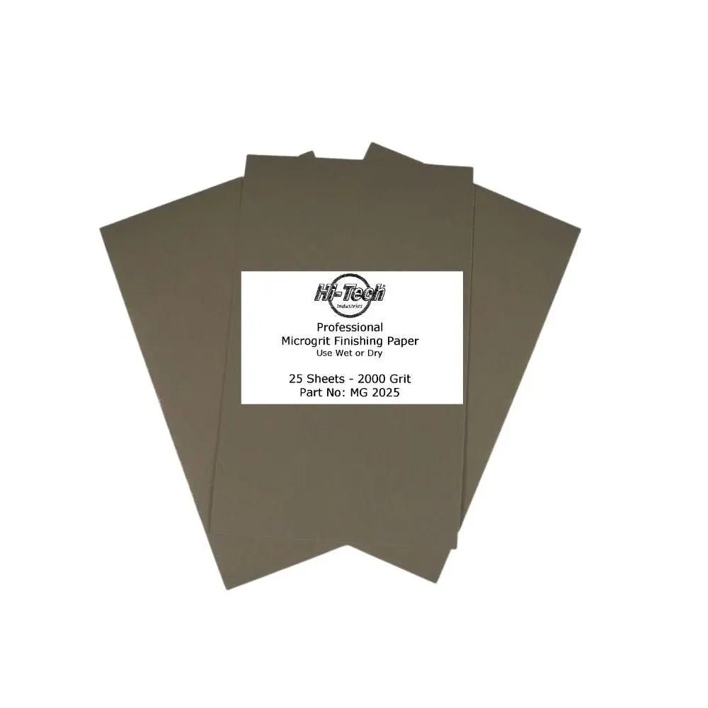 DETAIL DIRECT Wet Sand Paper (25 Sheets) - Detail Direct
