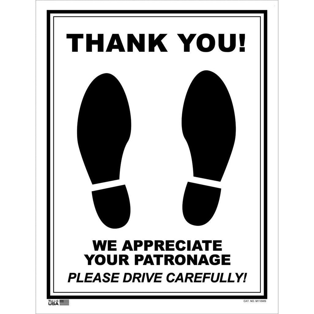Disposable Automotive Paper Floor Mats - 80# Stock (Package of 500) - Detail Direct