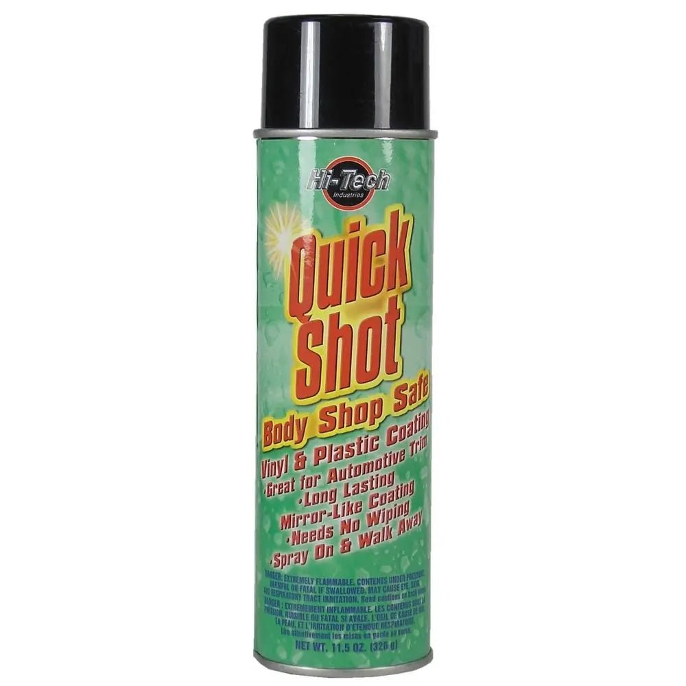 Hi-Tech Quick Shot Body Shop Safe Vinyl and Plastic Coating - Detail Direct