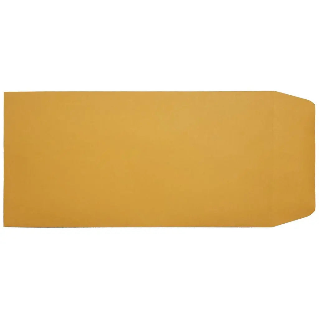 License Plate Envelopes - Blank, Moist Seal, Brown Kraft (Package of 100) - Detail Direct