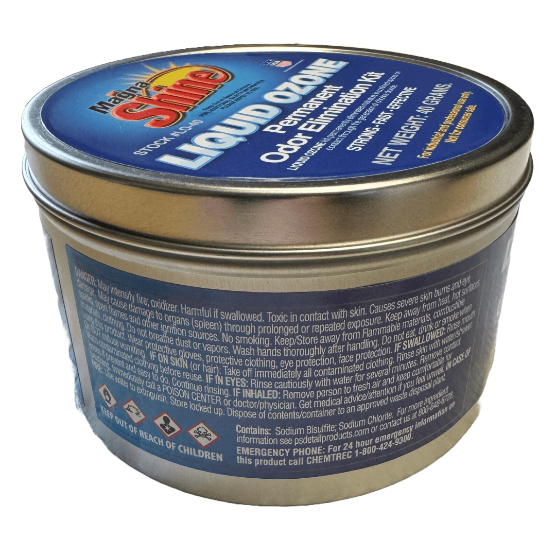 Liquid Ozone Odor Eliminator for Cars Hi - Tech Magna Shine LO - 40 - Detail Direct