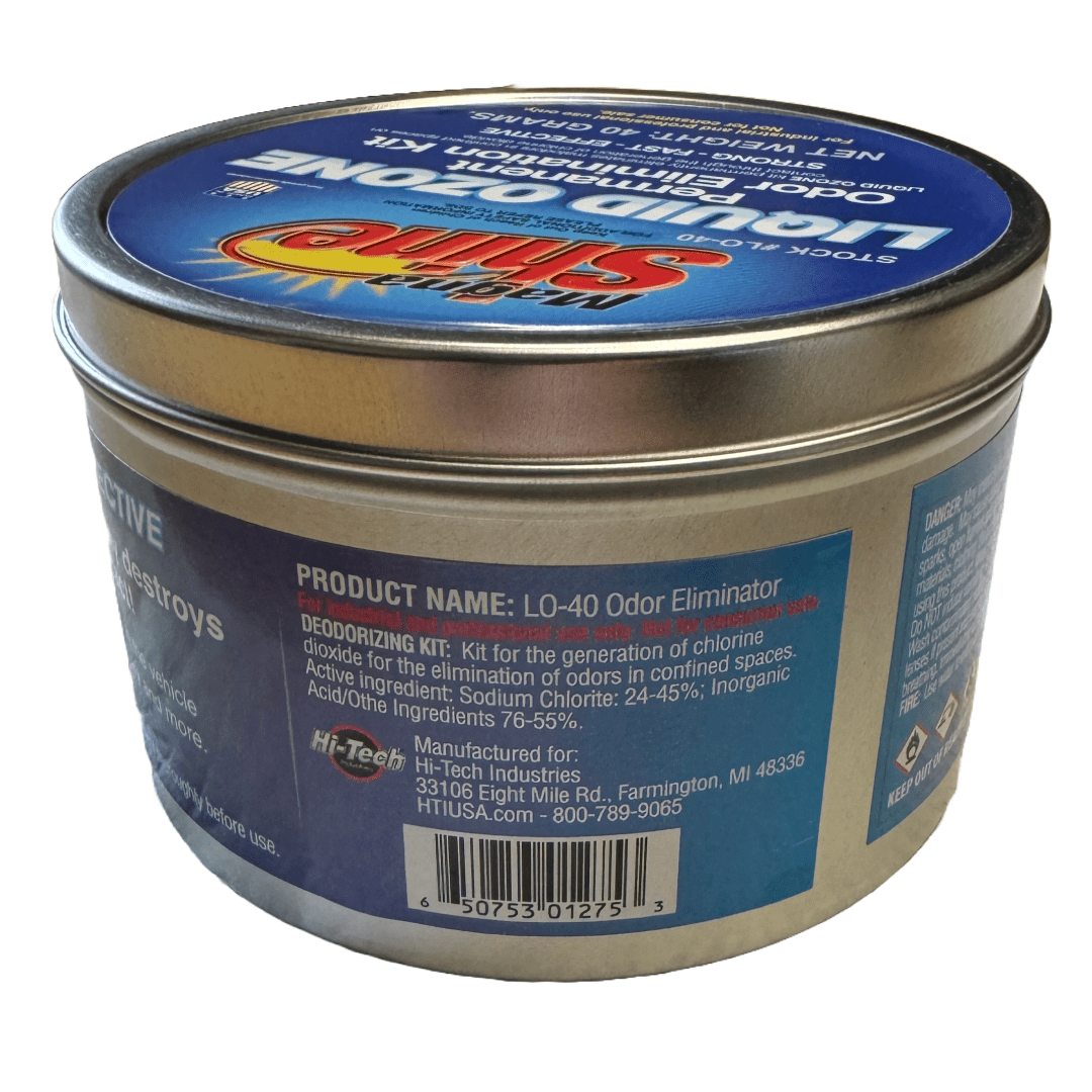 Liquid Ozone Odor Eliminator for Cars Hi - Tech Magna Shine LO - 40 - Detail Direct
