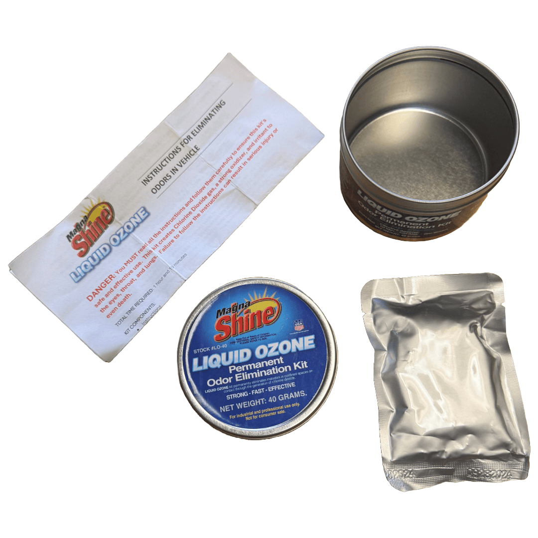 Liquid Ozone Odor Eliminator for Cars Hi - Tech Magna Shine LO - 40 - Detail Direct