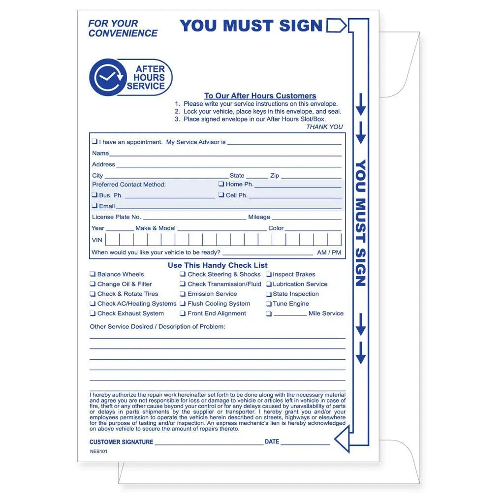 Night Drop Envelopes 6" x 9" - Stock (Package of 100) - Detail Direct