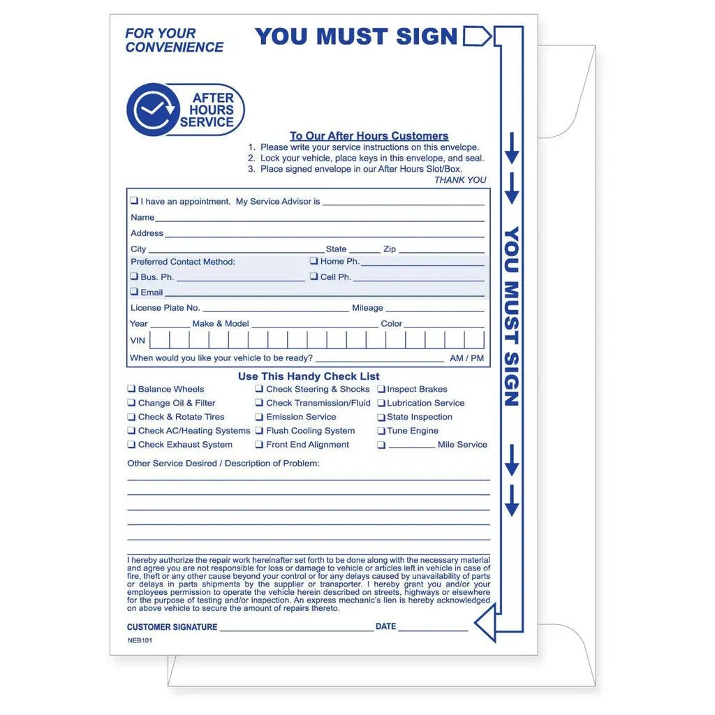 Night Drop Envelopes 6" x 9" - Stock (Package of 500) - Detail Direct