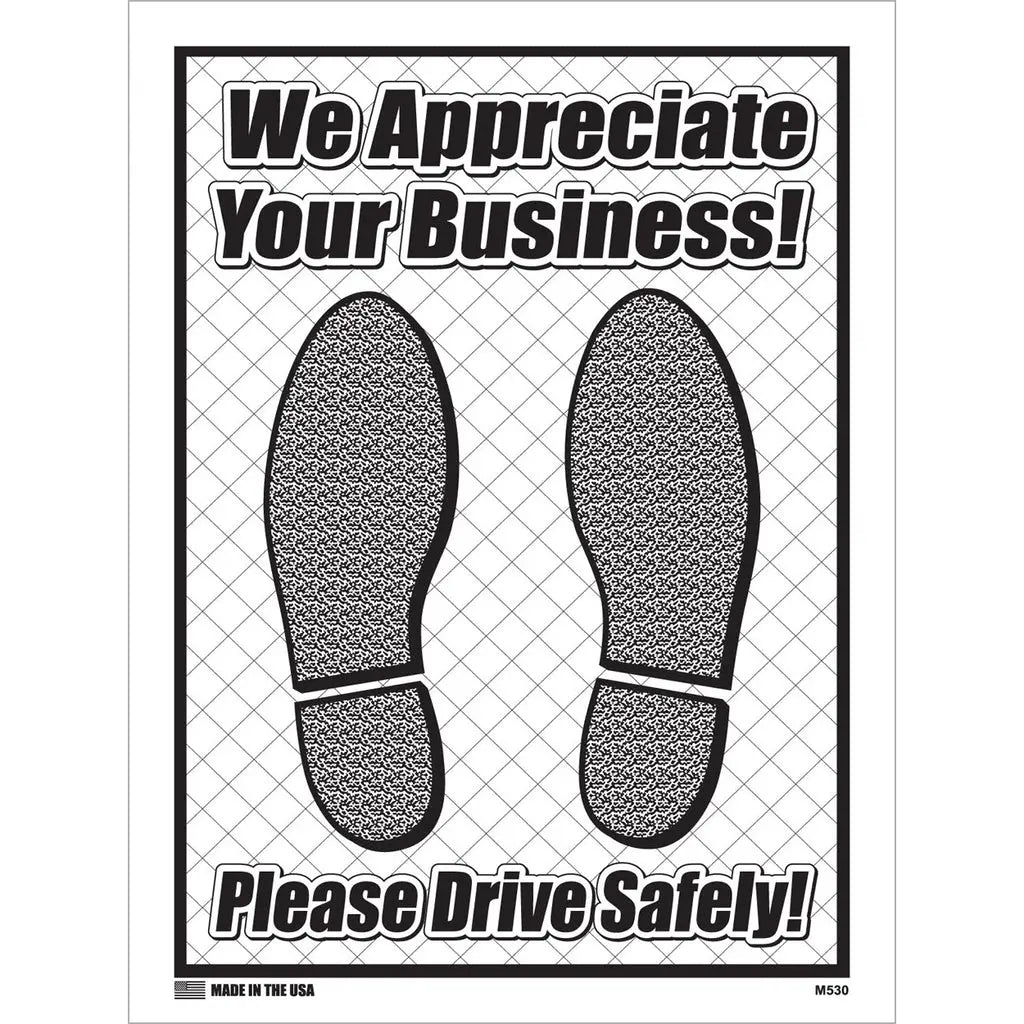 Poly Back Ridged Disposable Automotive Paper Floor Mats - 82# Stock (Package of 500) - Detail Direct