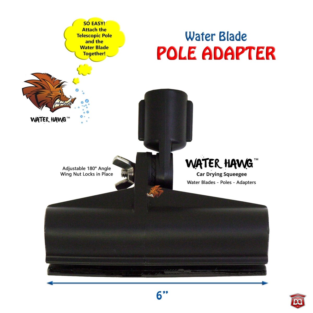 Water Hawg™ Car Drying Squeegee 14-Inch Water Blade Kit - Detail Direct
