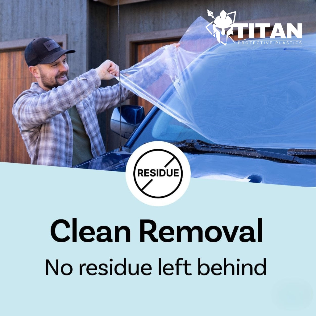 TITAN Clear Collision Wrap (36 in x 100 ft Roll)