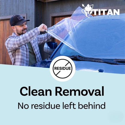 TITAN Clear Collision Wrap (36 in x 100 ft Roll)
