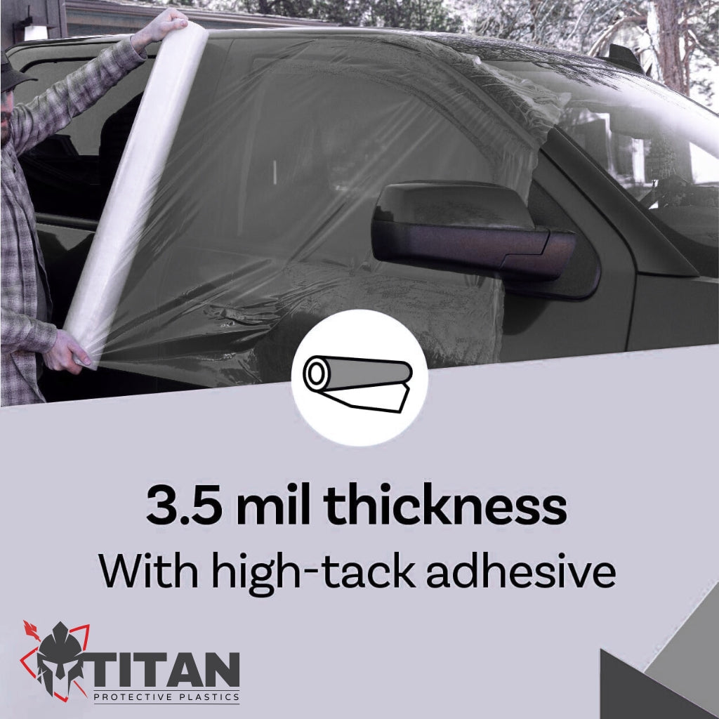 TITAN Clear Collision Wrap (36 in x 100 ft Roll)