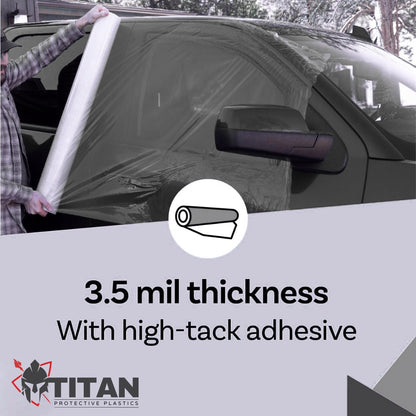 TITAN Clear Collision Wrap (36 in x 100 ft Roll)