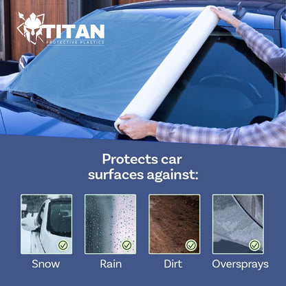 TITAN Clear Collision Wrap (36 in x 100 ft Roll)