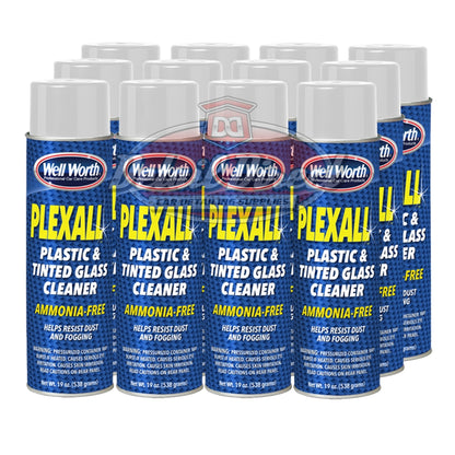 Well Worth PLEXALL™ Plastic Glass Cleaner (Case of 12)