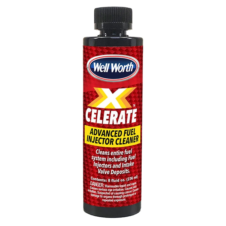 Well Worth XCELERATE Advanced Fuel Injector Cleaner