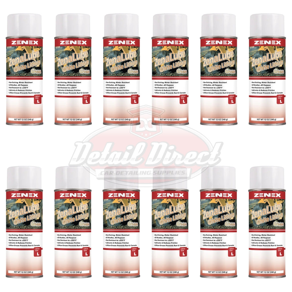 Zenex ZenaLube White Lithium Grease (Case of 12)