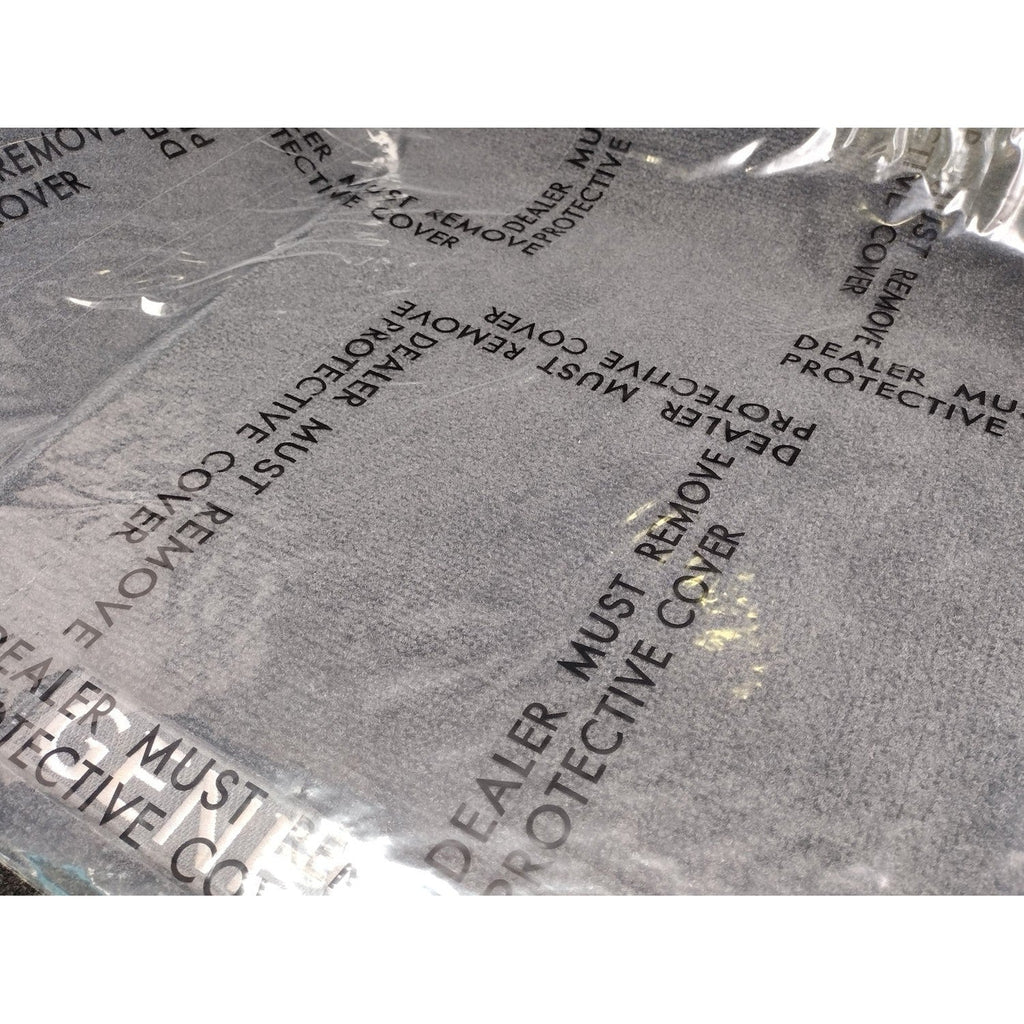 Adhesive Plastic "Dealer Must Remove" Car Floor Mats - Detail Direct