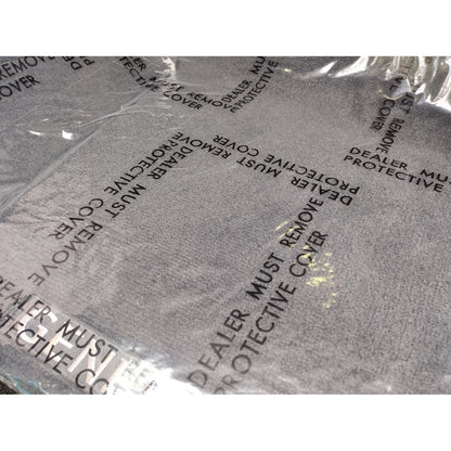 Adhesive Plastic "Dealer Must Remove" Car Floor Mats - Detail Direct