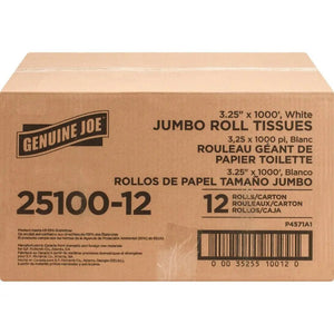 Bathroom Tissue, Jumbo Rolls (12 Pack) - Detail Direct