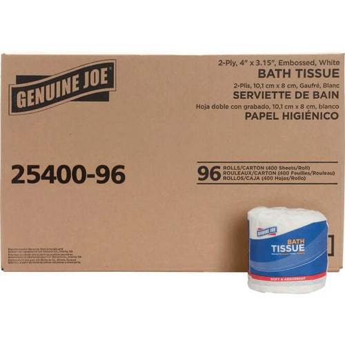Bathroom Tissue, Standard, 500 Sheet Roll (96 Pack) - Detail Direct