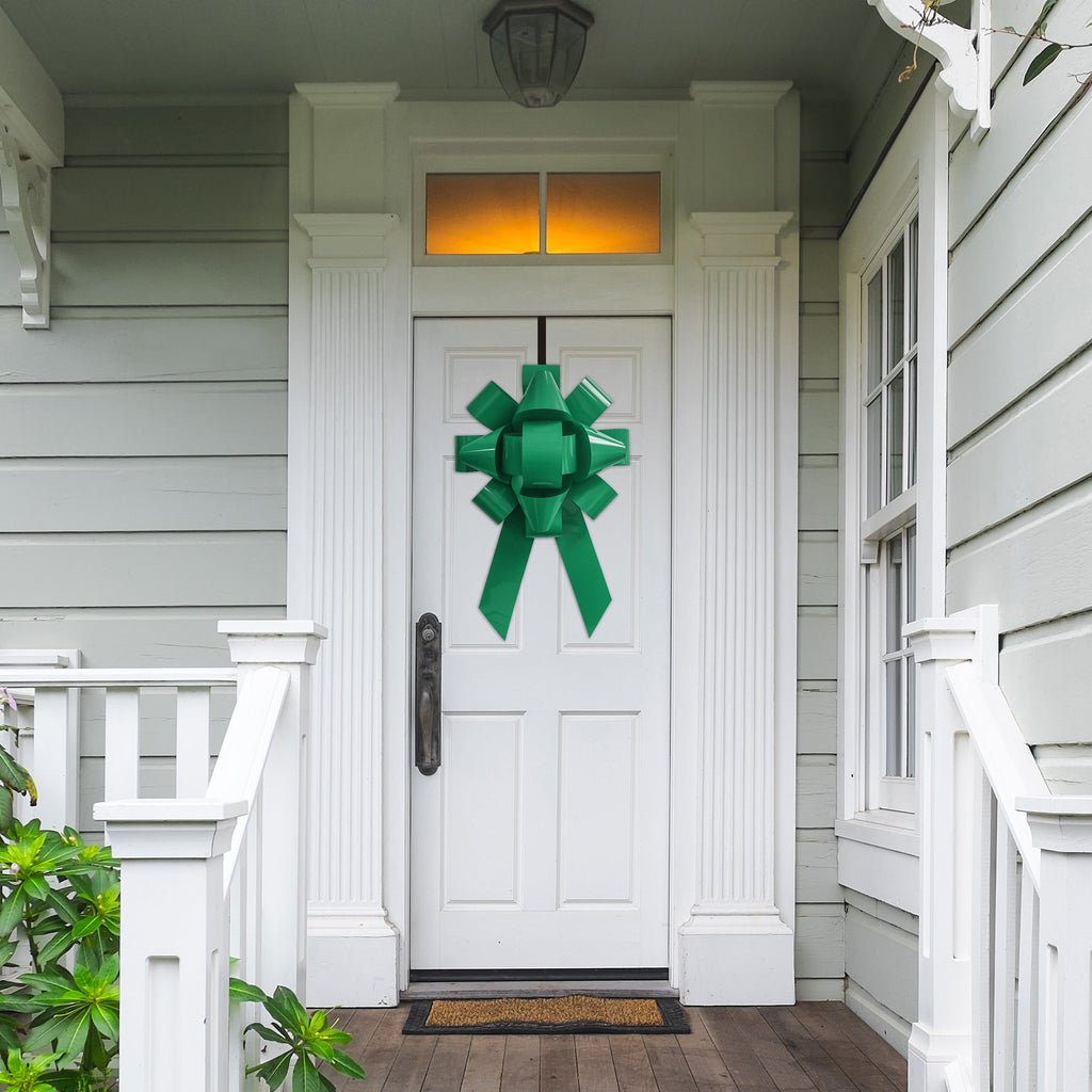 Big Front Door Bow - 22" Giant Bow For House - Detail Direct