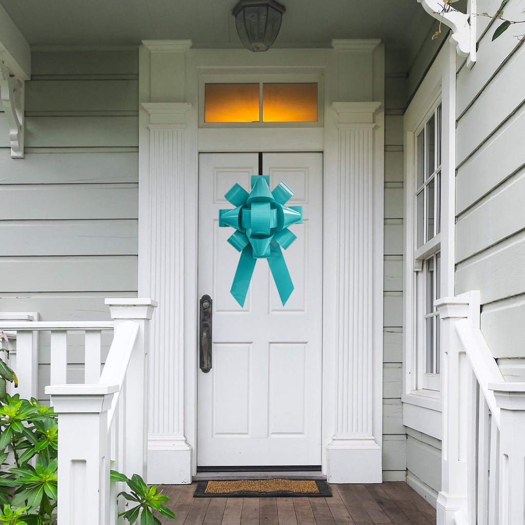 Big Front Door Bow - 22" Giant Bow For House - Detail Direct