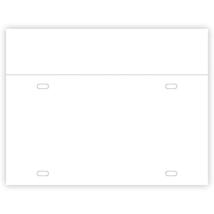 Blank Printable Tear Resistant Temporary Tags for Car Dealerships - 5 Mil - 1 Tear - Off Portion (Package of 100) - Detail Direct