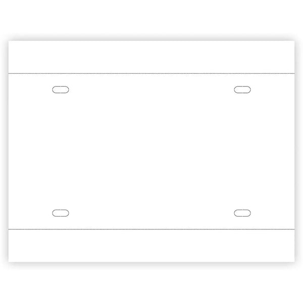 Blank Printable Tear Resistant Temporary Tags for Car Dealerships - 5 ...