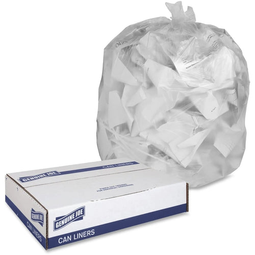 Can Liners High-Density 6 mic 10 Gallon (1000 Pack) - Detail Direct