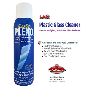 Castle Plexo Anti-Static Plastic Glass Cleaner - Detail Direct