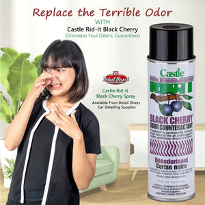 Castle Rid It Odor Eliminator Black Cherry - Detail Direct