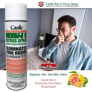 Castle Rid It Odor Eliminator Citrus - Detail Direct