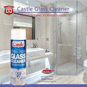 Castle Streak Proof Glass Cleaner (Case of 12) - Detail Direct