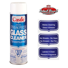 Load image into Gallery viewer, Castle Streak Proof Glass Cleaner (Case of 12) - Detail Direct