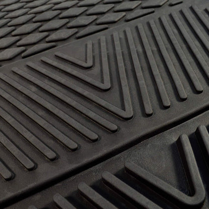 Custom Printed Heavy Duty All - Weather Vinyl Molded Car Mats (2 - Piece Set) - Detail Direct